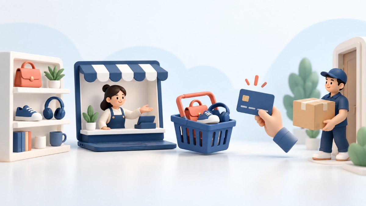 فروشگاه اینترنتی چیست و چگونه کار می‌کند؟